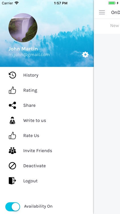 OnDemand Partner App