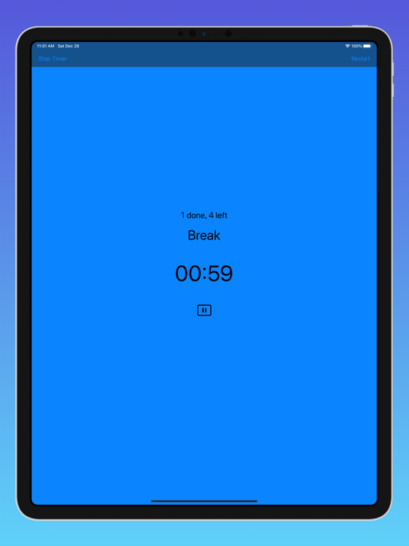 Screenshot #6 pour BS-Free Interval Timer