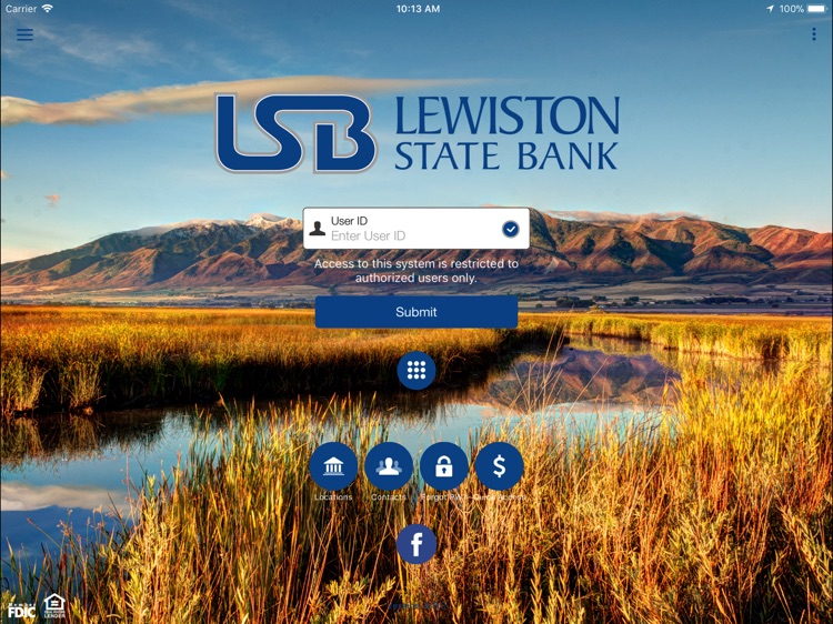 Lewiston State Bank for iPad