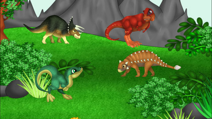 Dinosaur Labyrinth kids game