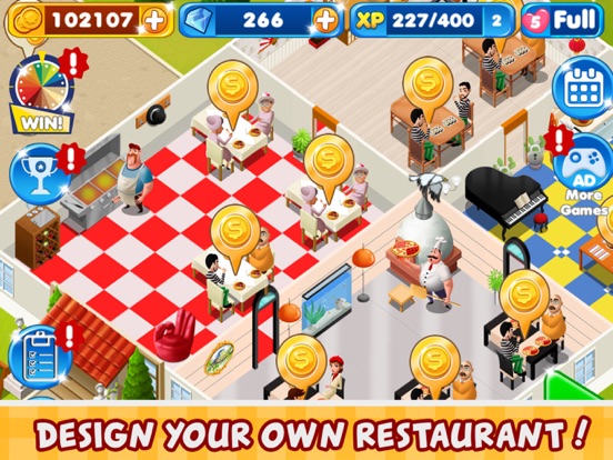 Screenshot #5 pour Jeux de cuisine: Restaurant