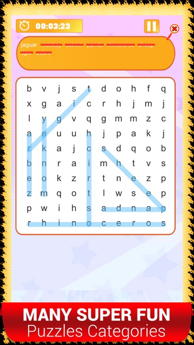 Word Search Games: Puzzles App Screenshot