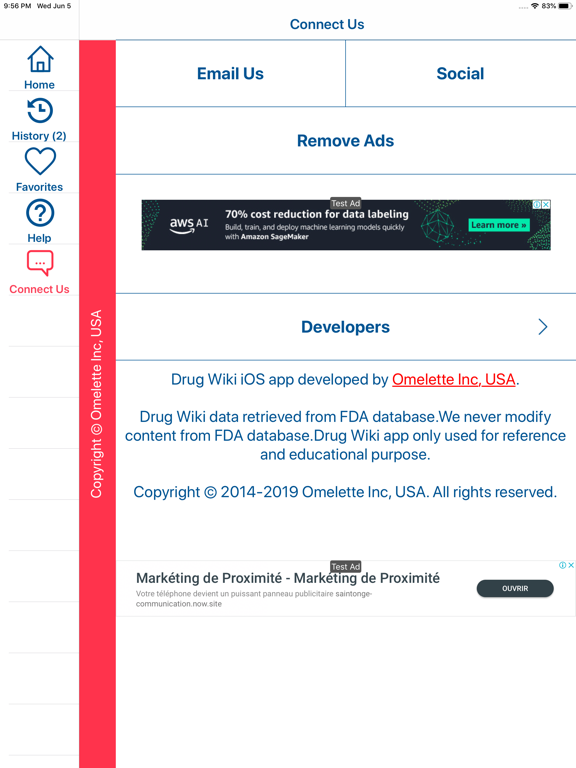DrugWiki iPad screenshot 5 - Medical app