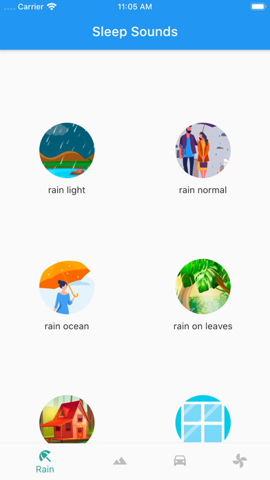 Screenshot #1 pour Sleep Sounds Calm