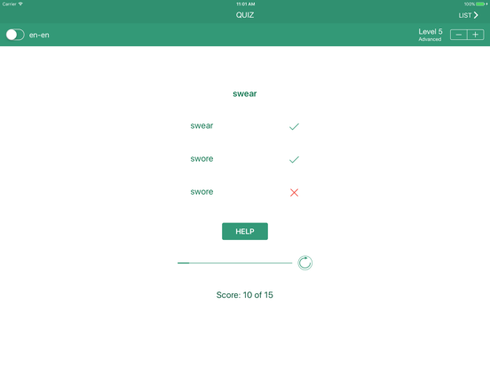VerbBuster Irregular Verbs