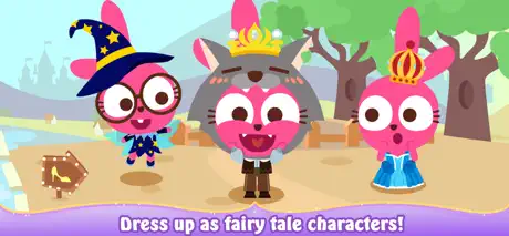 Purple Pink Fairy Tale Town