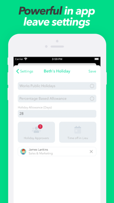 Staff Leave screenshot 4