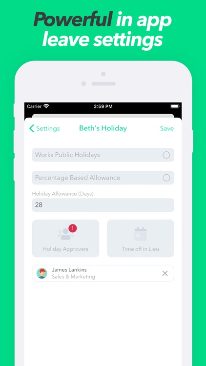 Staff Leave screenshot-3