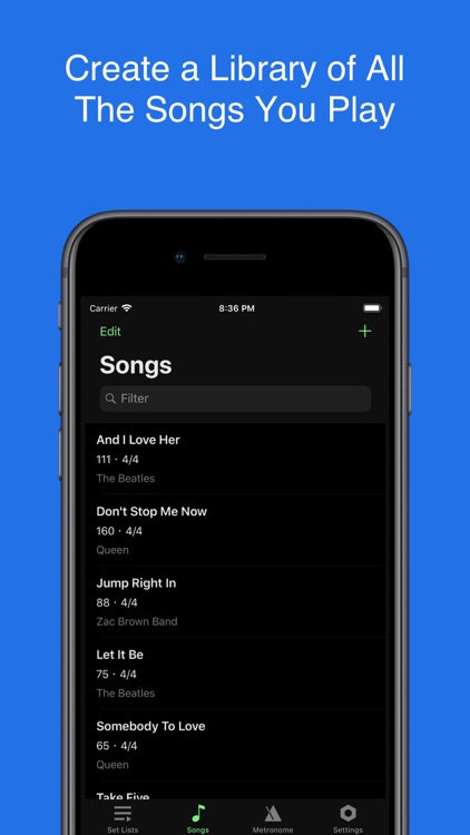 Count It Off-Setlist Metronome screenshot-3