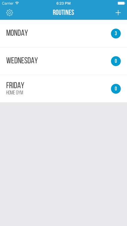 Gym List