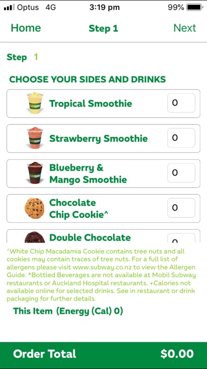 SUBWAY® New Zealand screenshot-6