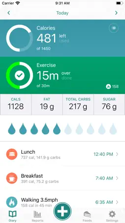 ControlMyWeight screenshot 1