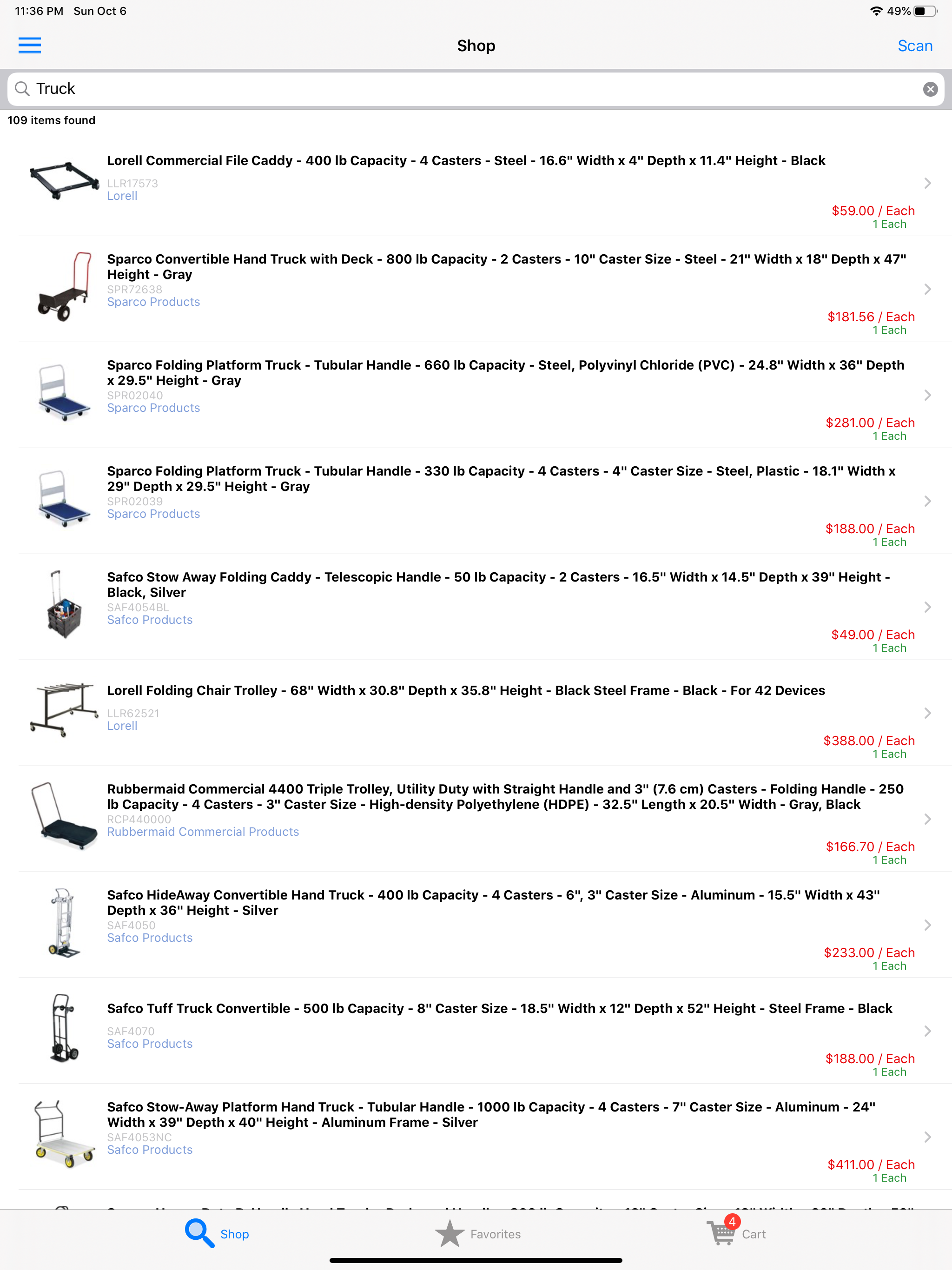 OfficeShopper Mobile Commerce screenshot 6