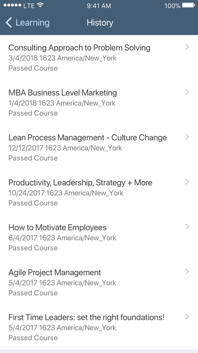 Screenshot #2 pour Learning by SuccessFactors