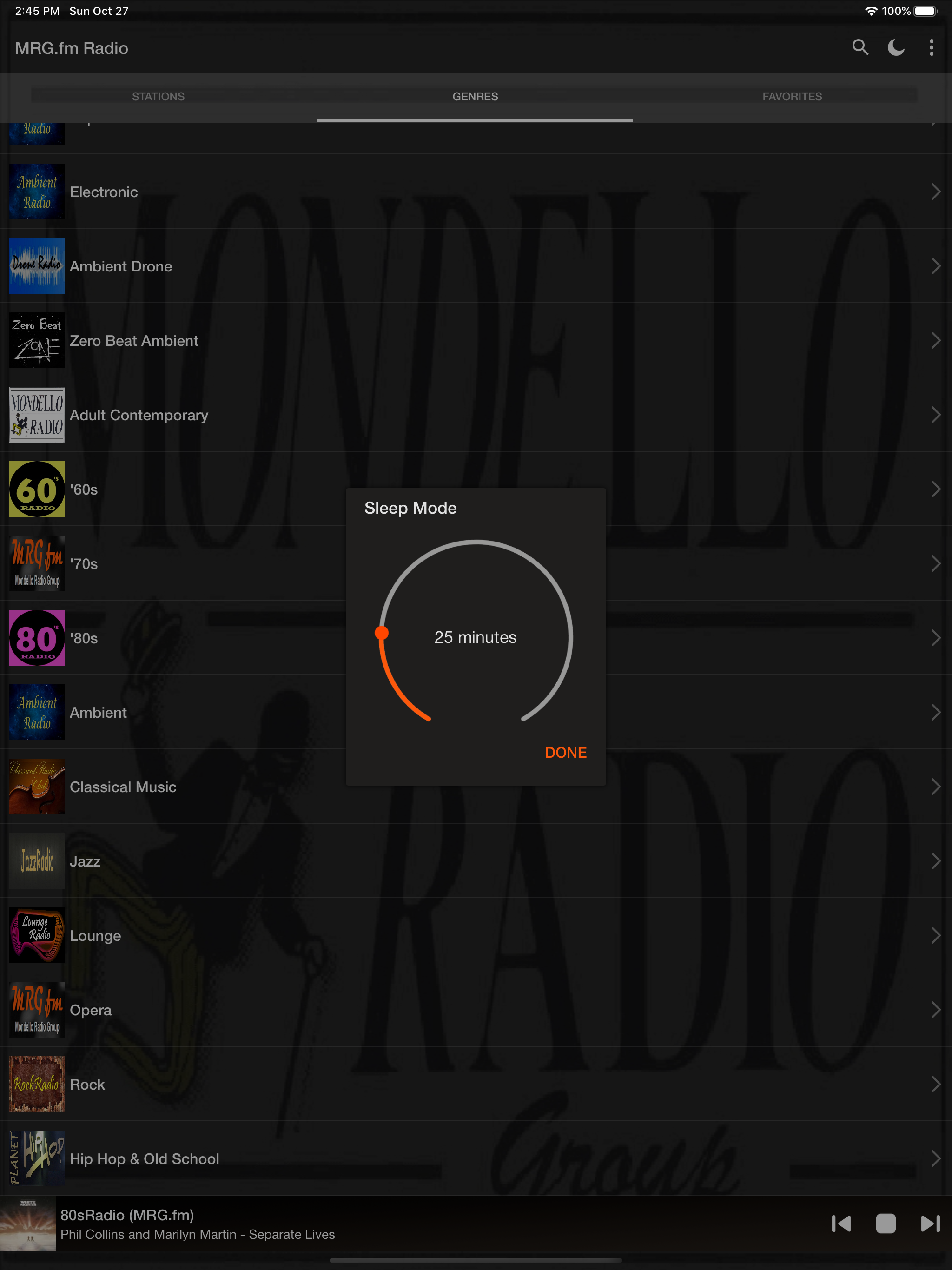 MRG.fm Radio App screenshot 15