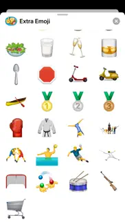 extra emoji smiley stickers iPhone Captures Décran 3
