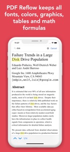 PDF Reflow screenshot #2 for iPhone