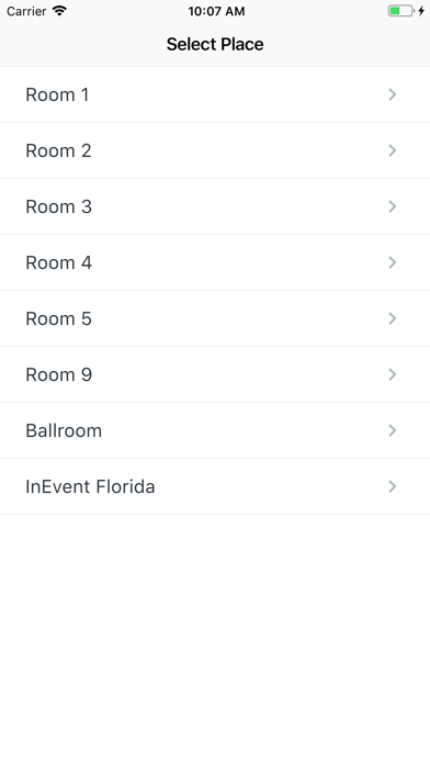 Screenshot #2 pour InEvent Rooms