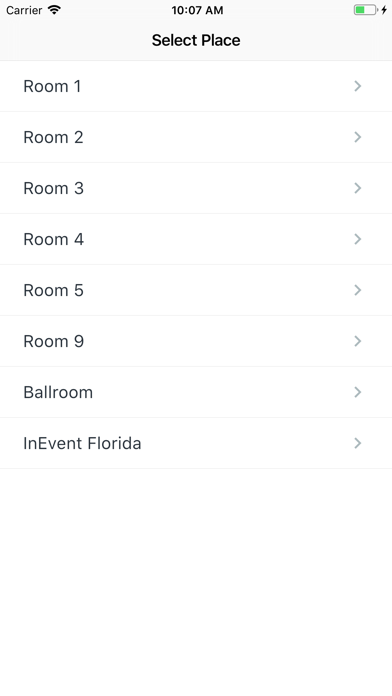 InEvent Rooms screenshot 2