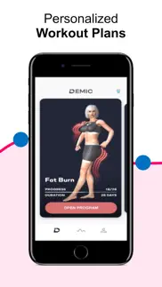 demic: weight loss workouts iphone screenshot 3