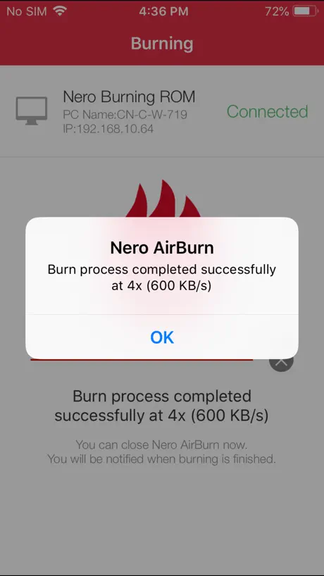 Nero AirBurn