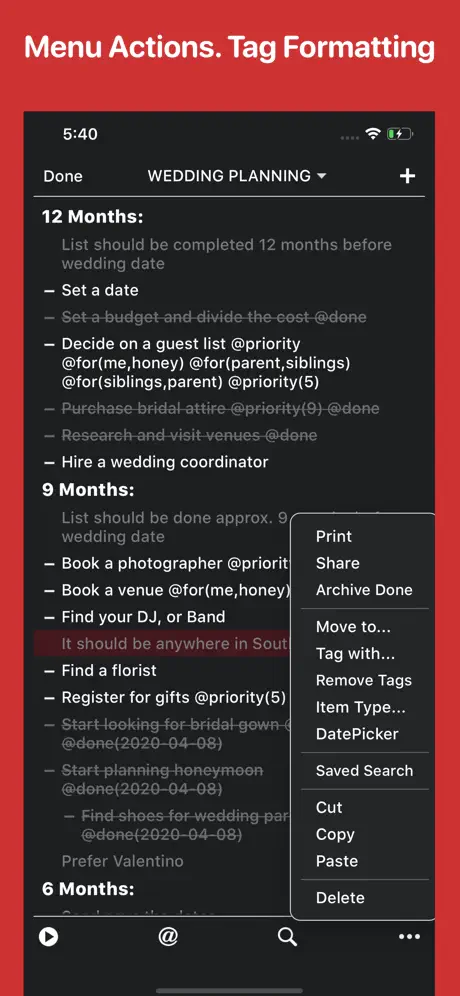 Taskmator - TaskPaper Client