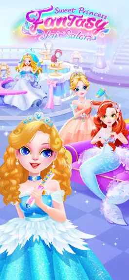 Game screenshot Sweet Princess Fantasy Hair mod apk