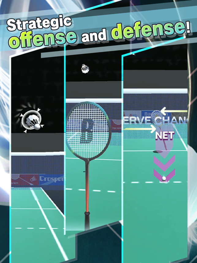 Badminton 3Ｄ, game for IOS