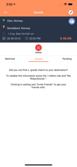 Same-Way carpooling & sharing(圖5)-速報App