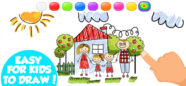 Kids' Doodle - Draw & Color(圖1)-速報App