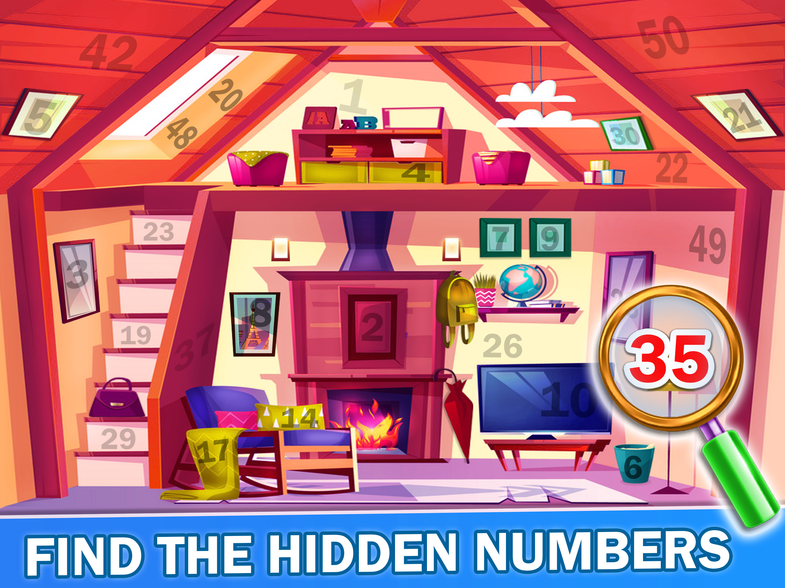 Find The Numbers 1 to 100