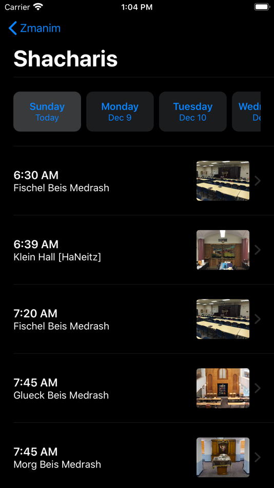 #3. Zmanim for YU (iOS) 由: Natanel Niazoff