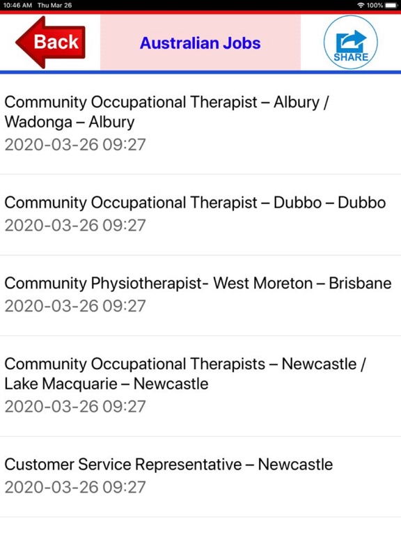 Screenshot #6 pour Australian Jobs