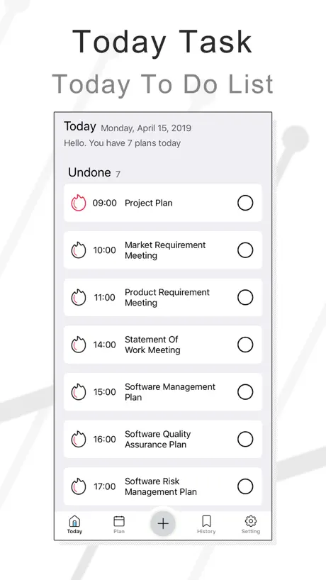 Today Task - To Do Reminder