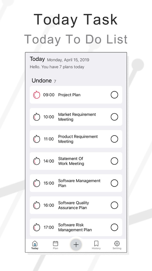 #1. Today Task - Daily Planner (iOS) 由: 颖欣 李