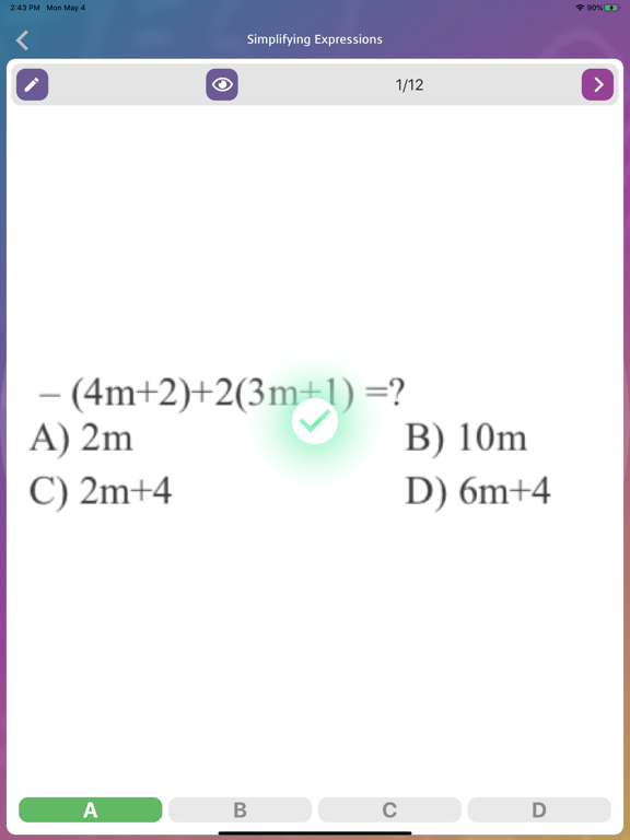 TSI - ACCUPLACER MATH screenshot 3