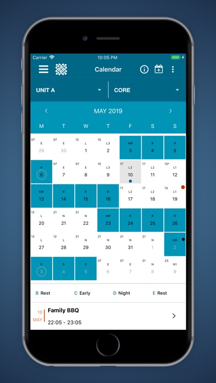 St.Raphael’s CU Roster App