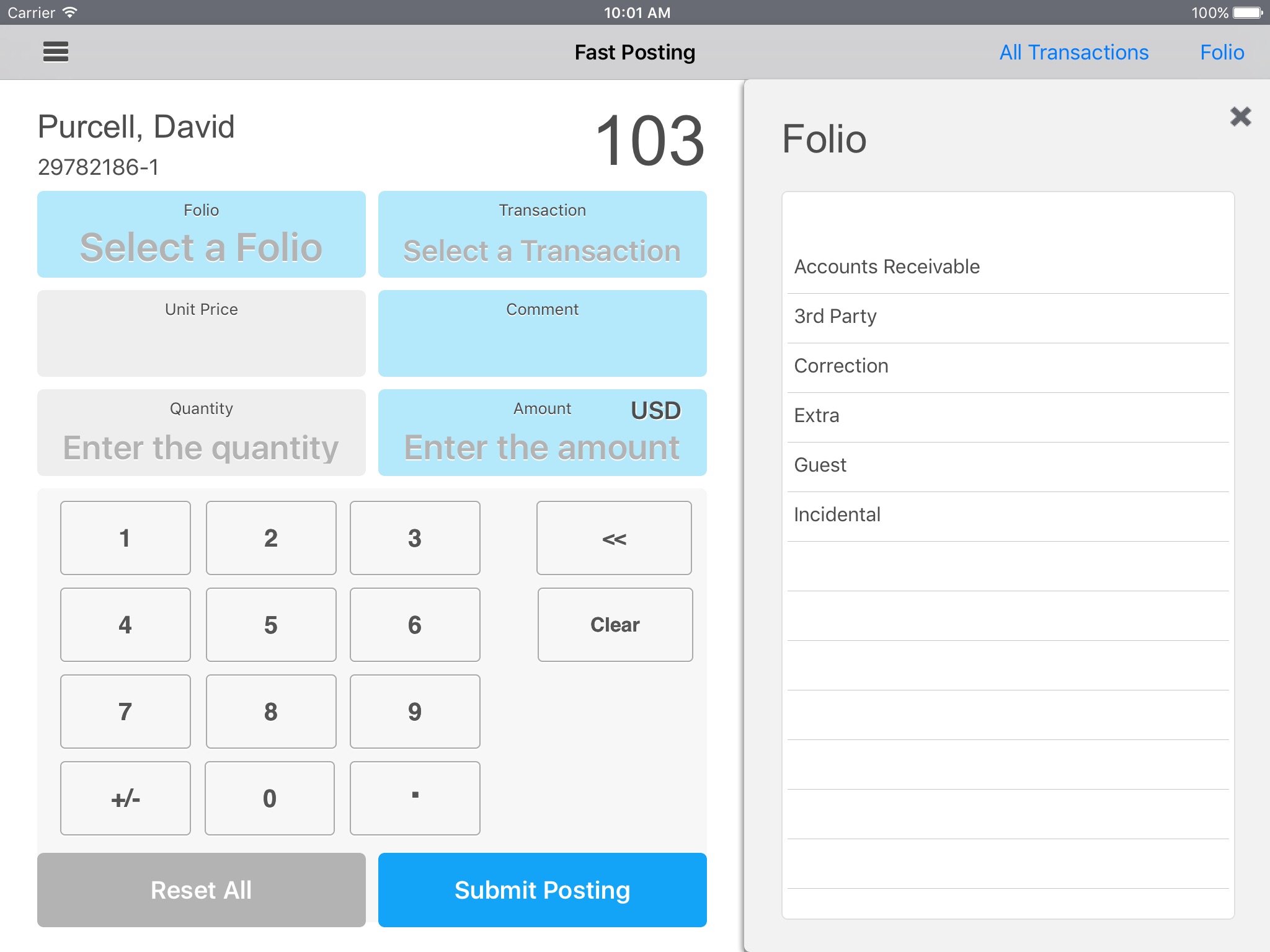 Infor HMS Hotel screenshot 3