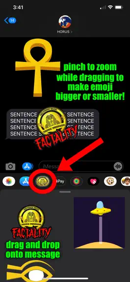 Game screenshot Young Pharaoh Emoji Pack! mod apk
