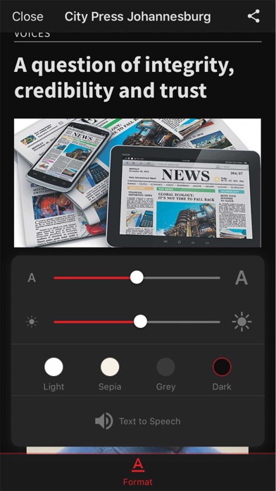City Press - Johannesburg Screenshot