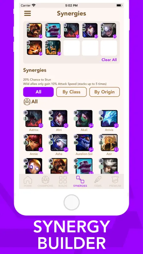 Builds for TeamFight Tactics