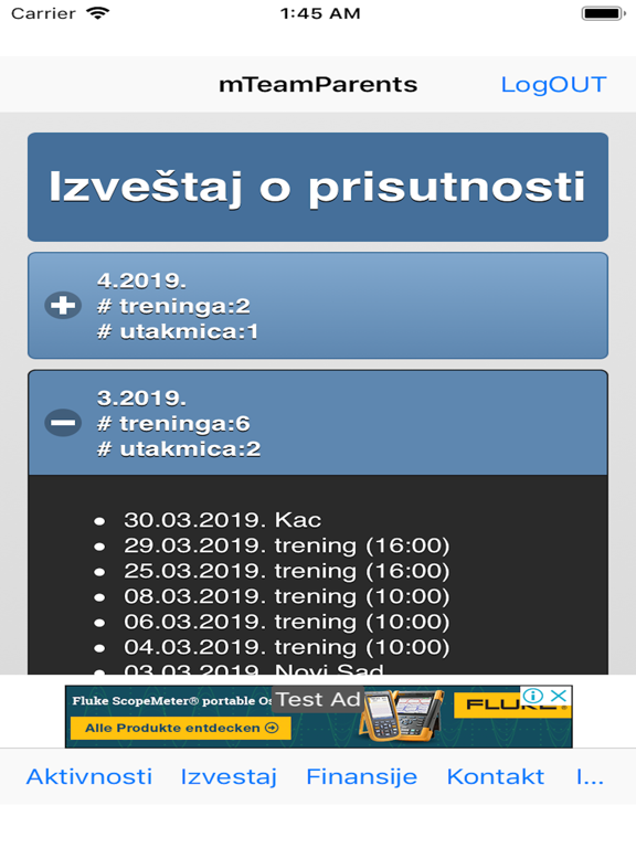 Screenshot #4 pour mTeamParent