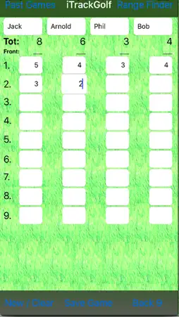 iTrackGolf screenshot 1