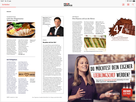 Screenshot #6 pour FOOD SERVICE digital