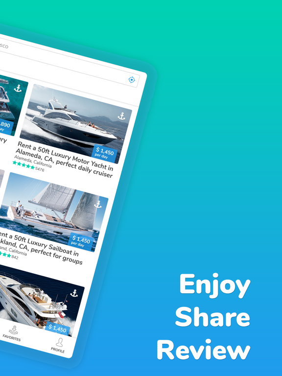 sail.me: Boat & Yacht rentals iPad screenshot 2 - Travel app