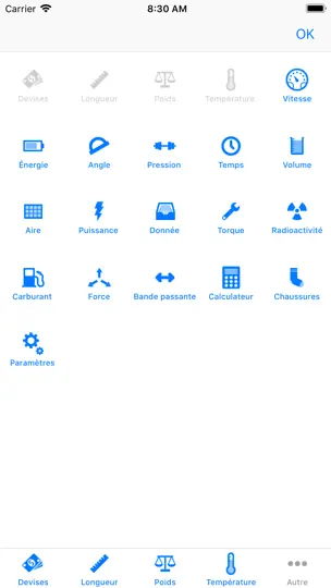 Capture d'écran de IConvert - Unités Et Devises sur iPhone 5