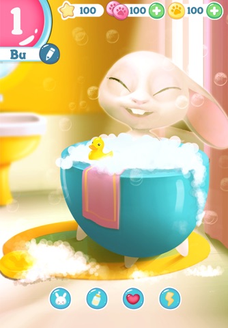 Bu my Bunny virtual pets care screenshot 2