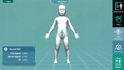 3D PED Burn Resuscitation Screenshot