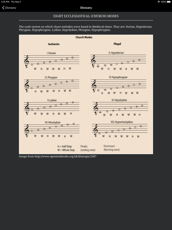Early Music Primer iPad screenshot