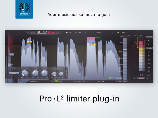 Screenshot #4 pour FabFilter Pro-L 2